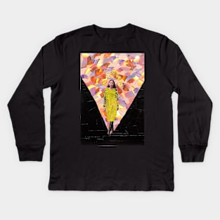 Persephone's Descent into Hades Kids Long Sleeve T-Shirt